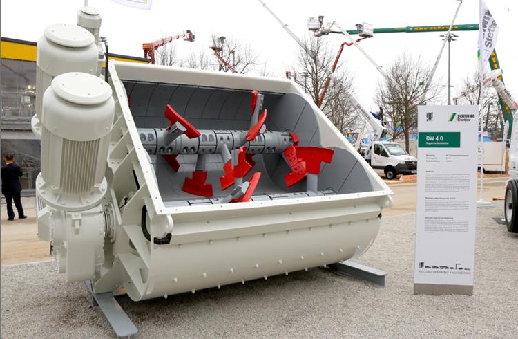 Schwing Stetter displays Made-in-India products at Bauma