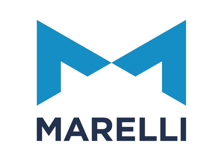The Marelli logo. 