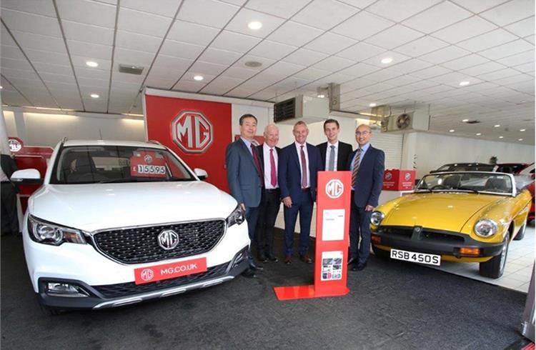 MG Motor UK adds five new partners to dealer network
