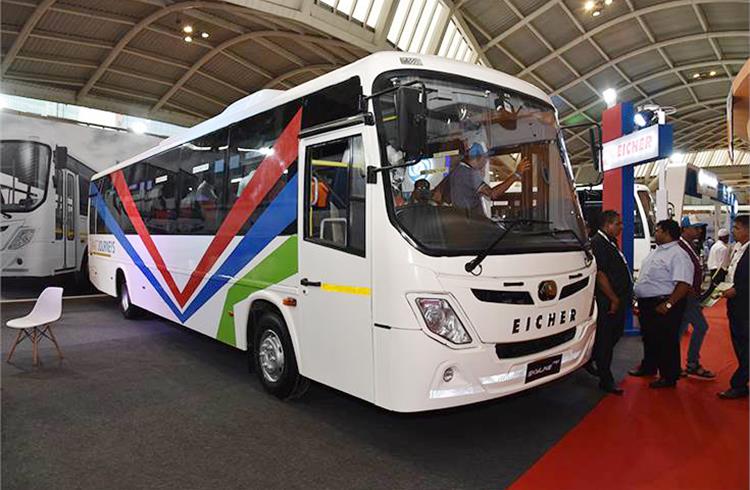 In July 2019, Eicher unveiled a new 20.15 R 12m bus chassis tailor-made for intercity applications.
