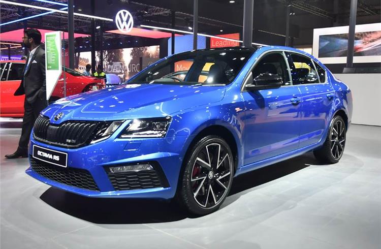 Skoda Auto India to begin Octavia RS 245 booking from March