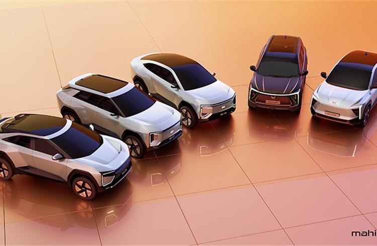 The XUV.e range will sit alongside the new BE range of electric SUVs, and both series will share the same INGLO architecture.