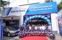 The new Mobil Car Care Elite servic centres are Chequered Flag Auto and Vasant Motors in Madhapur, 7th Gear Automobiles in Serelingampally, and Total R.N.S. Motors in Kondapur.
