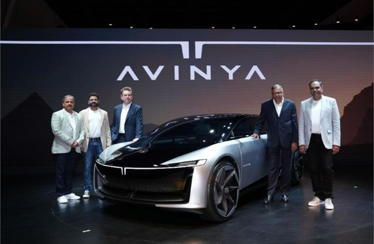 Tata’s EV arm showcases Avinya, its pure EV architecture