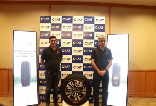 CEAT unveils the CrossDrive, its latest all-terrain tyre range for large SUVs in India