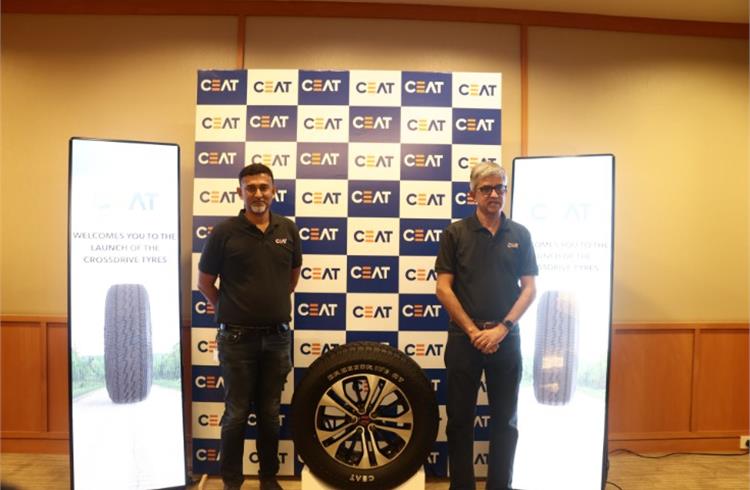 CEAT unveils the CrossDrive, its latest all-terrain tyre range for large SUVs in India