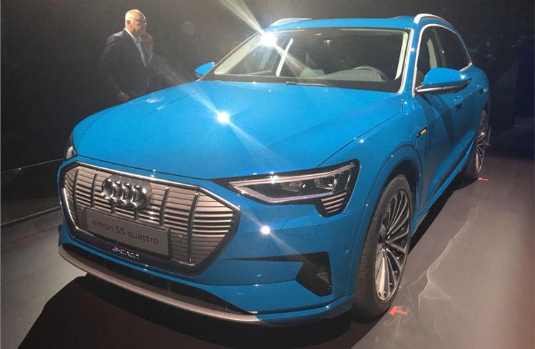 Audi E-tron launches as brand's first electric-only model