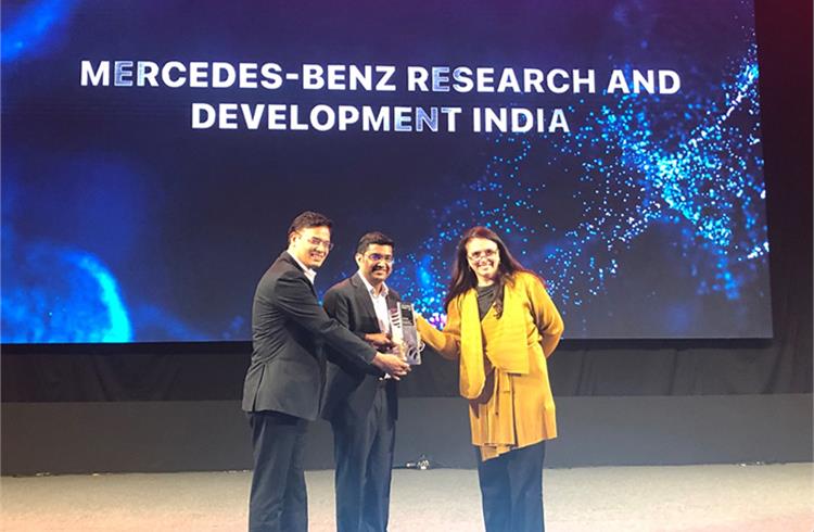 Mercedes-Benz R&D India wins recognition as innovation factory