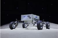 Nissan unveils AWD lunar rover prototype