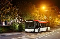 The Solaris Urbino 12 hybrid bus, with a diesel-electric, serial hybrid drive, is one of two models shortlisted.
