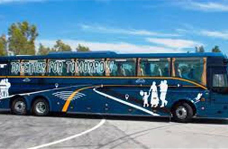 The agreement entails manufacture, assembly, distribution and sale of the Volvo buses in India by VECV.