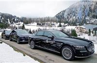 Hyundai Motor Group operates 45 EVs at World Economic Forum in Davos