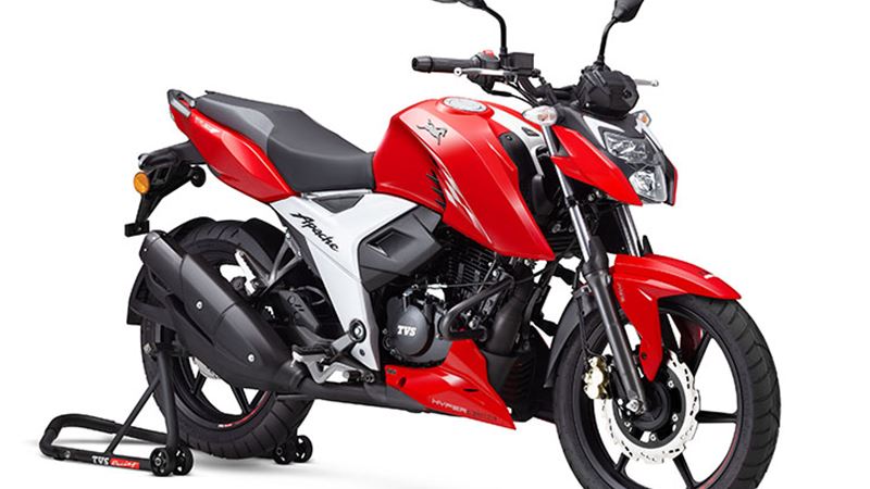 TVS launches peppier 2021 Apache RTR 160 4V at Rs 107,270