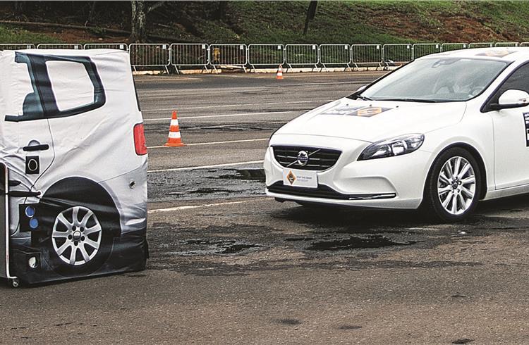 The event will feature vehicle safety demonstrations including Autonomous Emergency Braking.