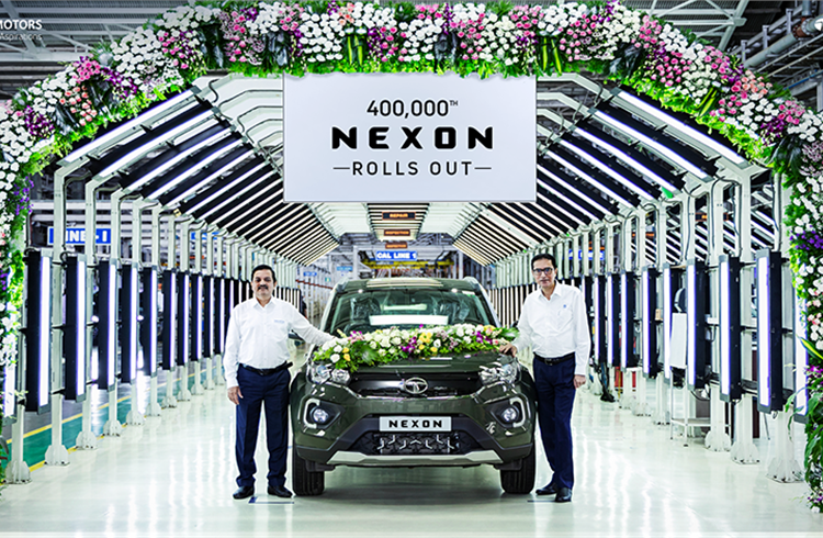 Production run from 300,000 to 400,000 Nexons took just 7 months.