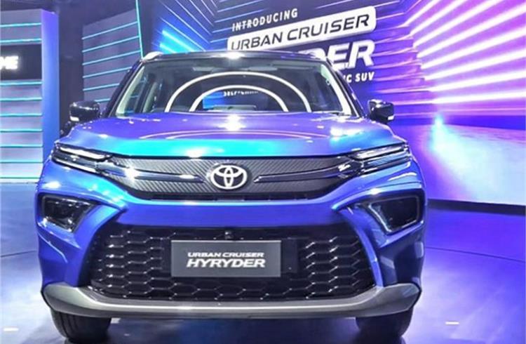 Toyota Hyryder SUV revealed, bookings open