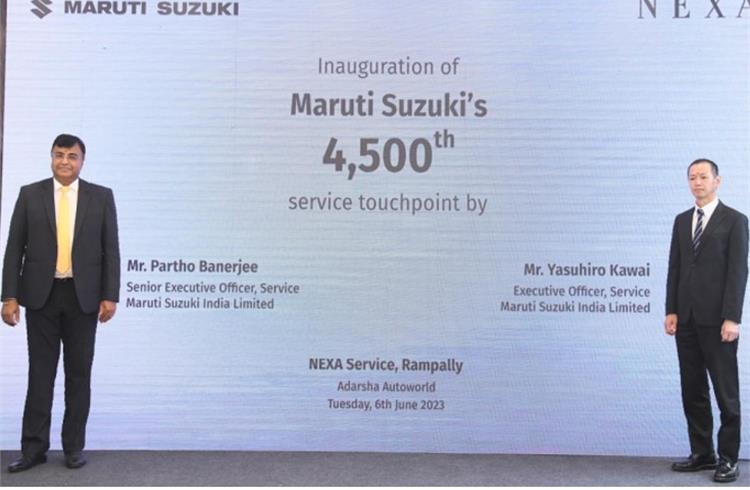 Maruti Suzuki inaugurates its 4,500th Service touchpoint in India