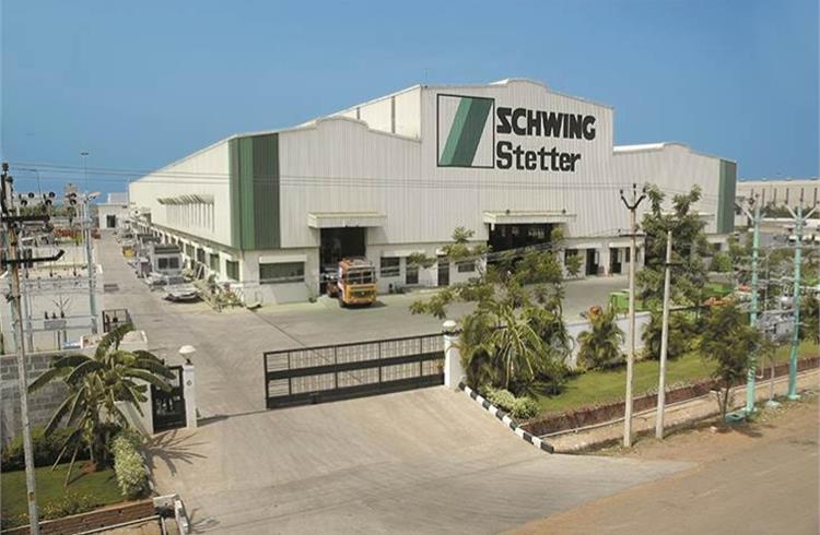 Schwing Stetter's Chennai plant swings back into production