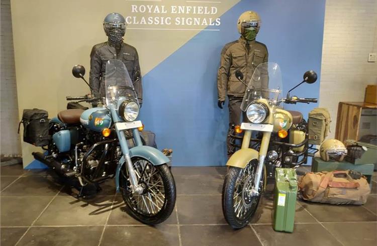 It is the first Royal Enfield motorcycle on sale in India to come with Dual-channel ABS