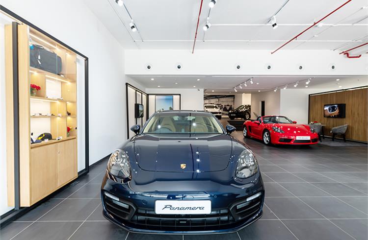 The opening of the new showroom marks the launch of the new Panamera in Mumbai.