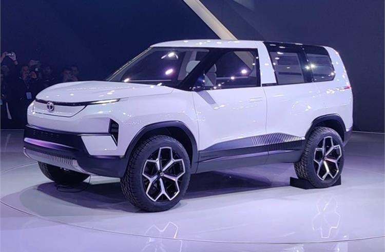 Tata Sierra makes a comeback as all-electric concept at Auto Expo 2020