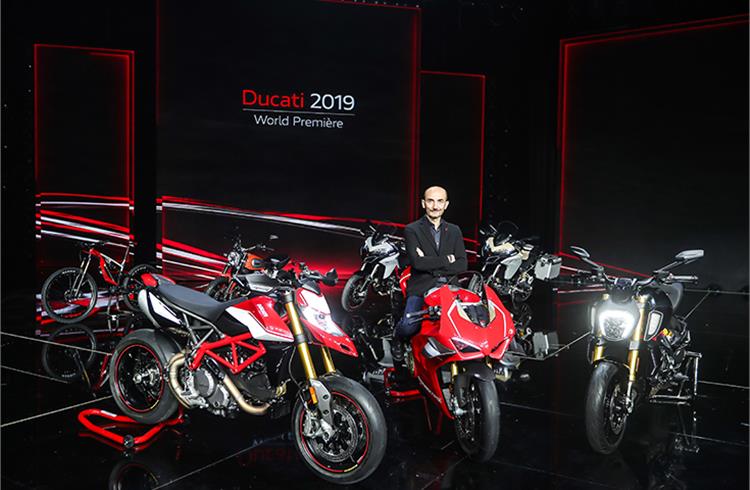 The 2019 Ducati range