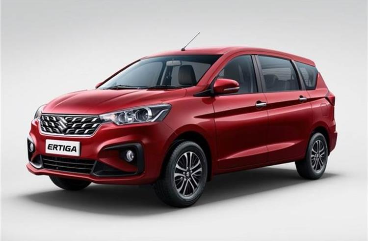 Ertiga prices up by Rs 6,000