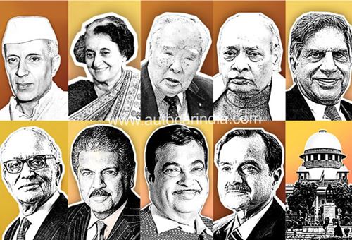 75 years of Independence: 10 leaders who shaped India Auto Inc