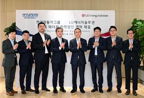 Hyundai and LG Energy Solution to set up 30 GWh battery cell plant in the US