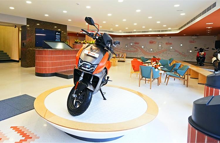 Spread over 8,500 square feet, the Vida Experience Center displays Vida V1 scooters, charging stations, an interactive wall and product configurators. Two more showrooms are to open soon in Jaipur and Delhi.