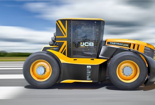 JCB's Fastrac hits 218kph to become world's fastest tractor
