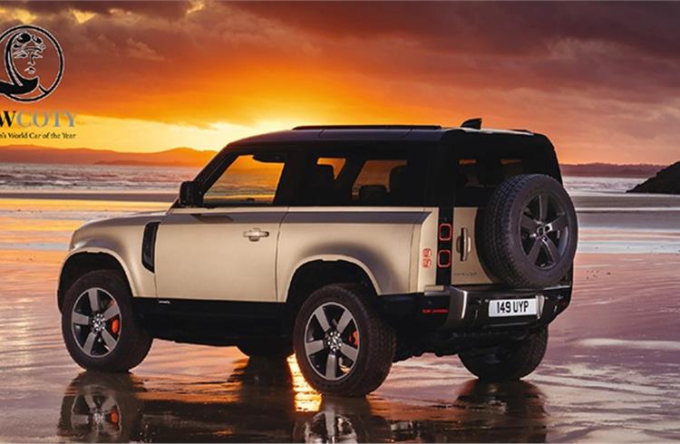 Land Rover Defender wins Women's World Car of The Year 2021 title