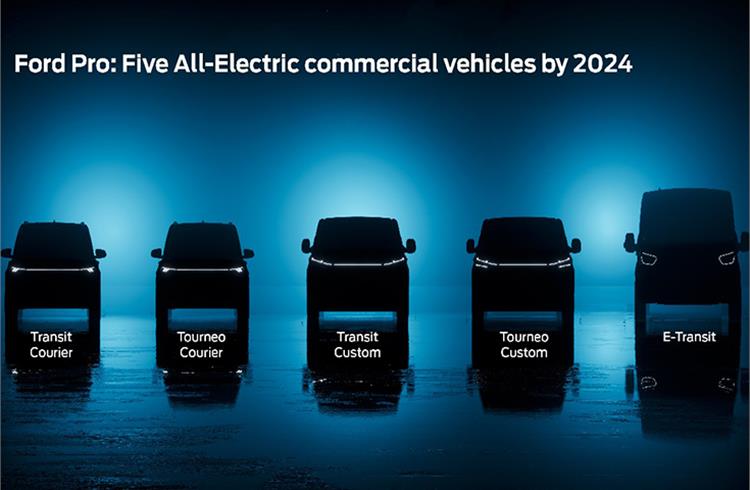 Ford to offer seven new electric passenger vehicles in Europe by 2024