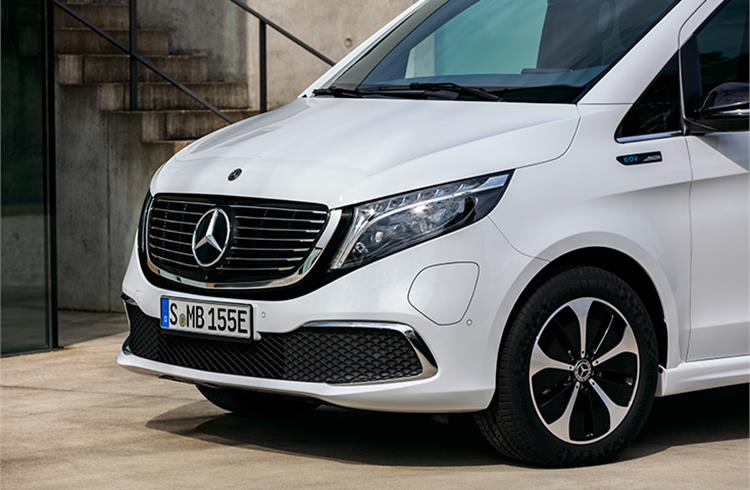 Mercedes-Benz launches its first fully-electric premium MPV