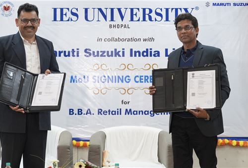 Maruti Suzuki collaborates with IES University to introduce BBA course in Automobile Retail
