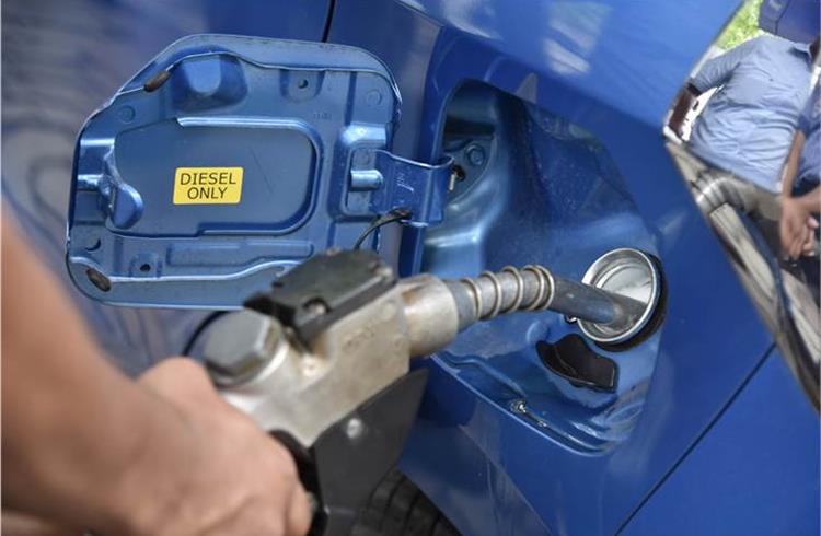 Diesel goes past Rs 90 a litre in Mumbai, petrol just Rs 1.35 shy of Rs 100