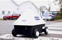 The robotic rover called IPA2X is designed to help children, seniors and people with disabilities cross the road safely.