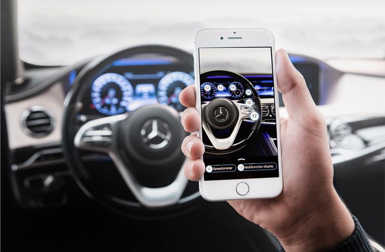 In end-2017, MBUSA  rolled out the pilot of a new augmented reality application known as 'Ask Mercedes' that allows customers to explore features of their vehicle in an engaging and intuitive way.