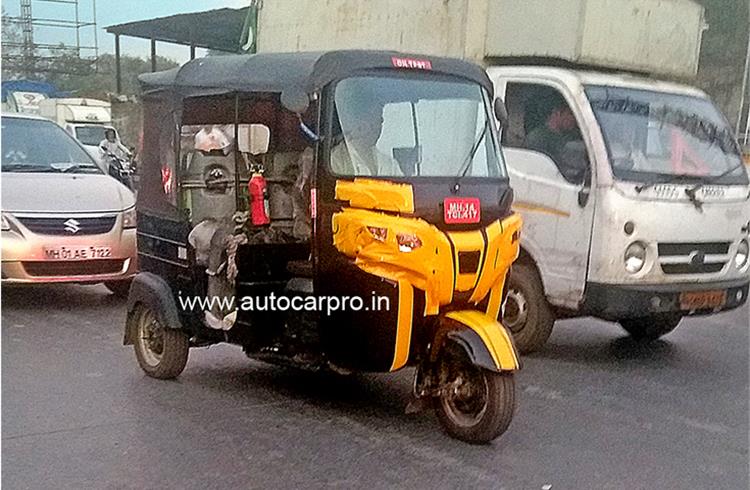 Updated Bajaj RE compact rickshaw to get new front styling and more tweaks. 