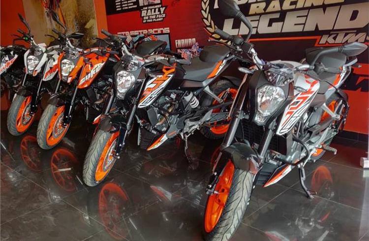 Price of KTM bikes hiked, move to offset costly raw materials
