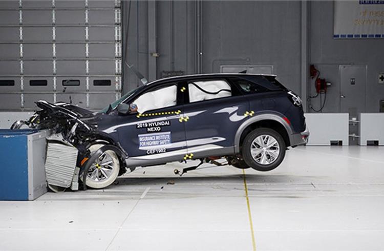 2019 Hyundai Nexo FCEV aces IIHS tests, earns Top Safety Pick+ award