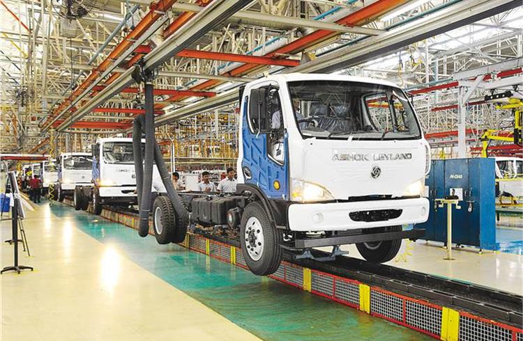 Ashok Leyland to stop production for 1-2 weeks this month