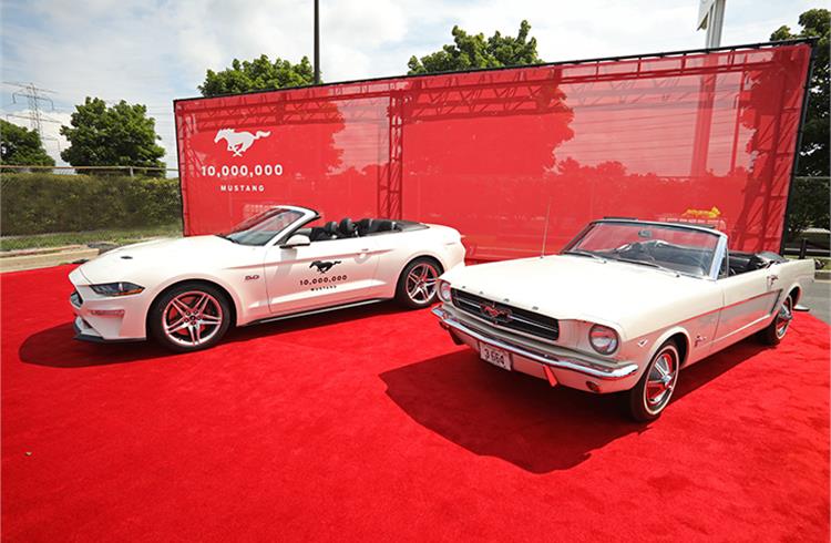 Ford rolls out its 10 millionth Mustang after 54 years