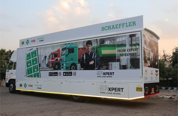Schaeffler's REPXPERT technical training van to empower commercial vehicle segment 