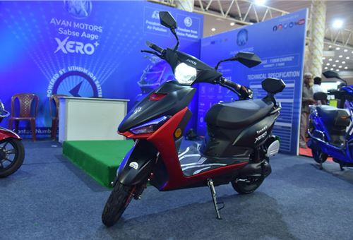 Avan Motors India unveils Trend E electric scooter