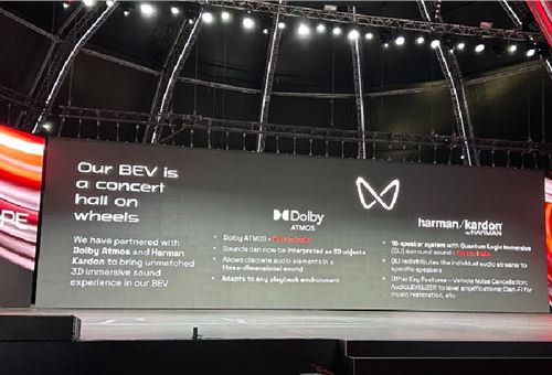 Mahindra collaborates with HARMAN, and Dolby Laboratories for sonic identity for BEV 