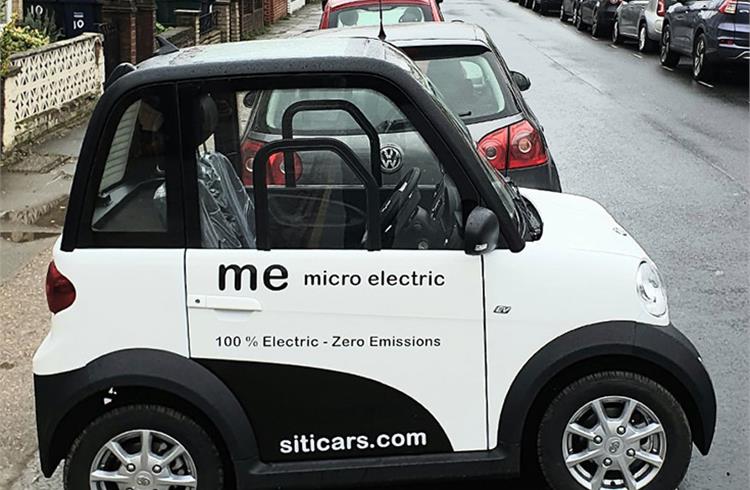EV start-up Siticars launches compact two-seater for London