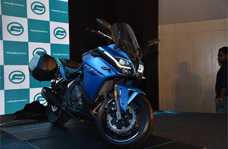 CF Moto 650GT is priced at Rs 549,000