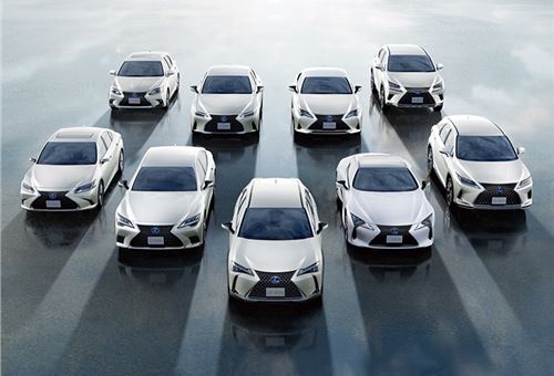 Lexus clocks global sales of 2 million electrified vehicles