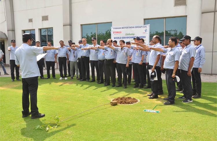Yamaha India celebrates World Environment Day by revving up environmental awareness